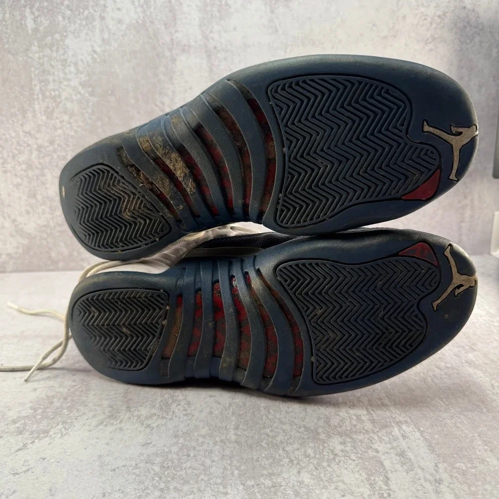Nike Air Jordan 12 Retro French Blue‎ Sneakers Mens Size 9 130690-113